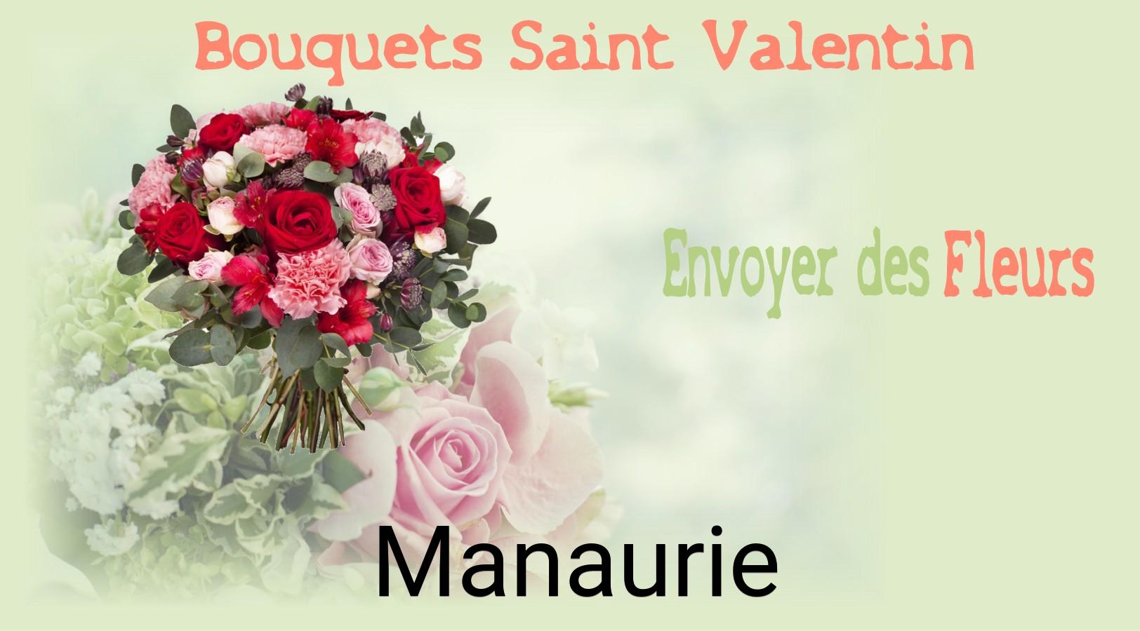 Roses de Saint-Valentin livrées à Manaurie